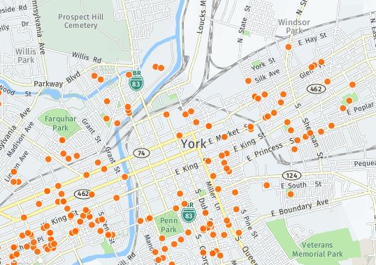 Has York City's initiative been effective in curbing gun violence?
