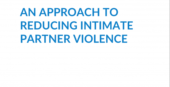 An Approach to Reducing Intimate Partner Violence